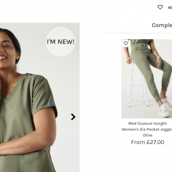 With Complete the Look at simonjersey.com, you can find corresponding looks that fit the scrub top or trouser you need. Learn more in our Best Scrubs 2025 campaign.