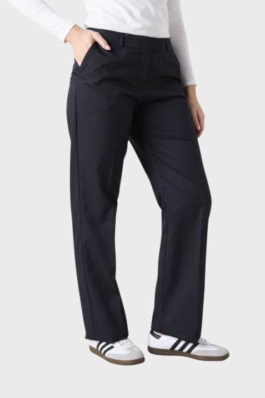 Alderley Women's Trousers, Regular Fit, Regular Length (29"), Blue Stripe