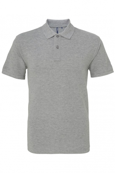 Asquith & Fox Men's Cotton Polo Shirt, Heather