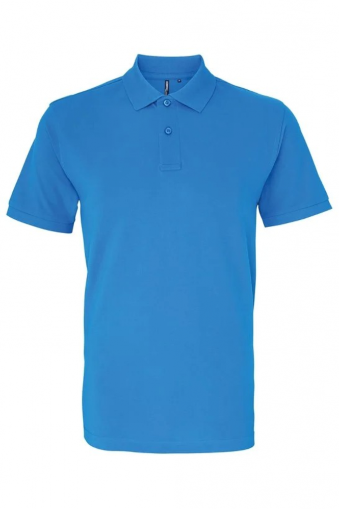 Asquith & Fox Men's Cotton Polo Shirt, Sapphire