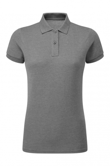 Asquith & Fox Women's Classic Fit Polo Shirt, Grey