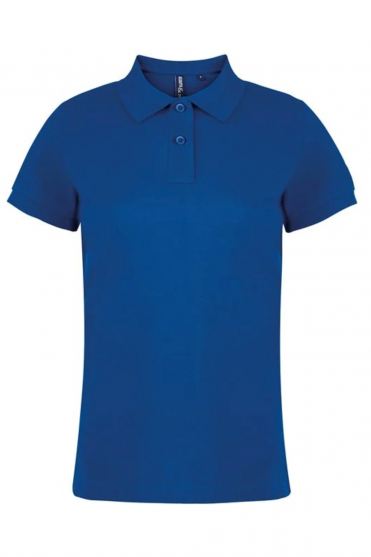 Asquith & Fox Women's Classic Fit Polo Shirt, Royal Blue