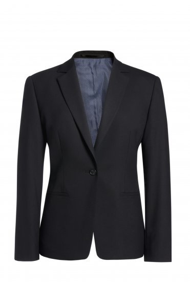 Brook Taverner Women's Tailored Fit Jacket, Black