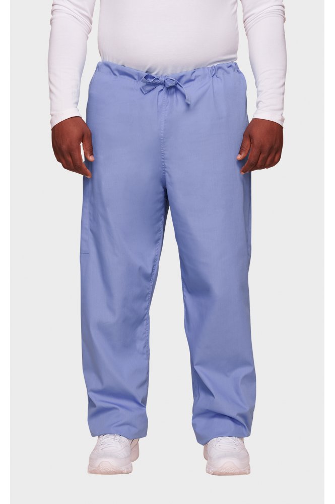 Cherokee Originals Unisex Drawstring Cargo Trouser, Ciel Blue