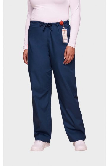 Cherokee Originals Unisex Drawstring Cargo Trouser, Navy