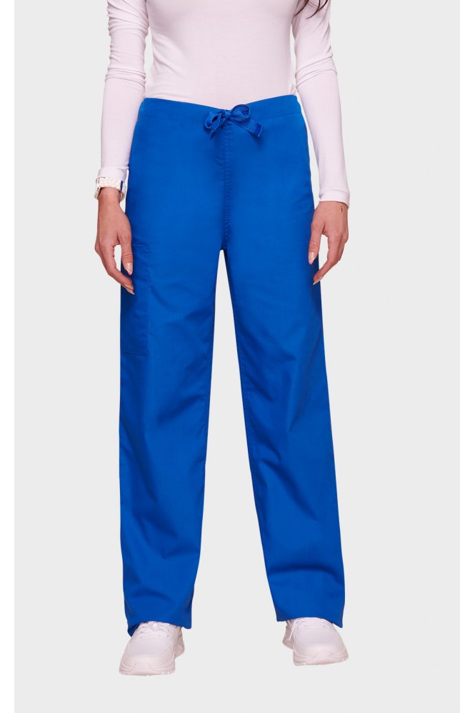 Cherokee Originals Unisex Drawstring Cargo Trouser, Royal