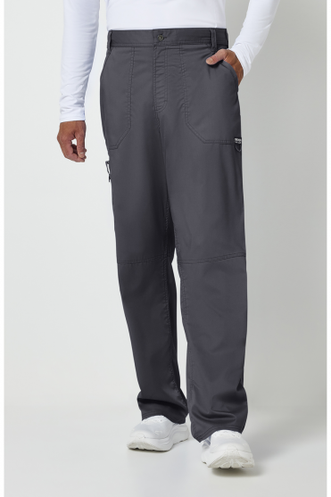 Cherokee Revolution Men's Mid Rise Scrub Trousers, Pewter