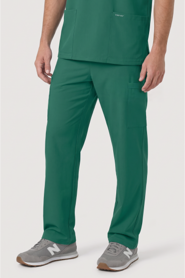Cherokee Ultra Unisex Drawstring Straight Leg Trouser, Hunter Green