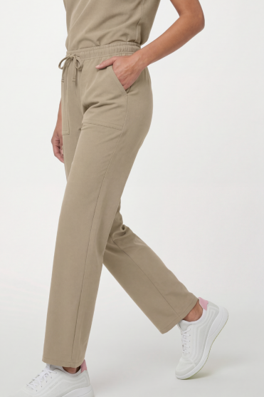 Cherokee Ultra Women's Straight Leg Trouser, Khaki