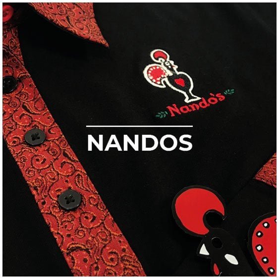 Simon Jersey has provided customised work uniforms for Nandos