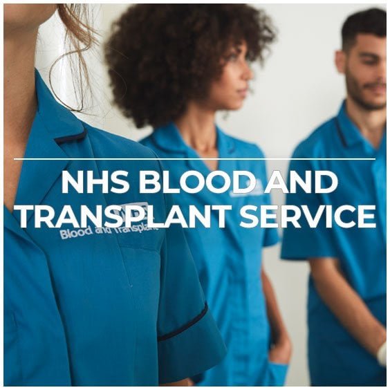 Simon Jersey has provided customised work uniforms for NHS Blood and Transplant Service