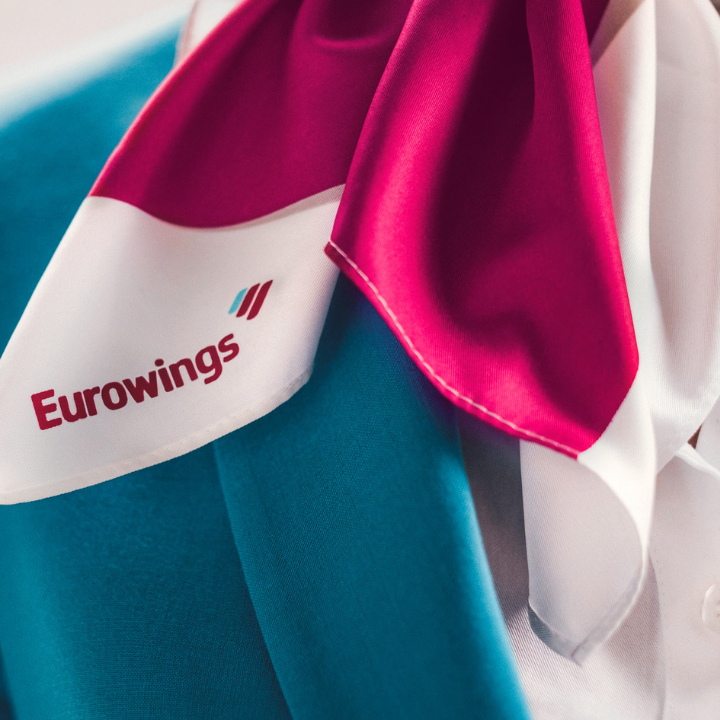 Simon Jersey has provided customised work uniforms for Eurowings