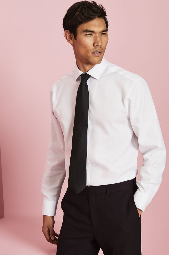Coloured Tie, Black
