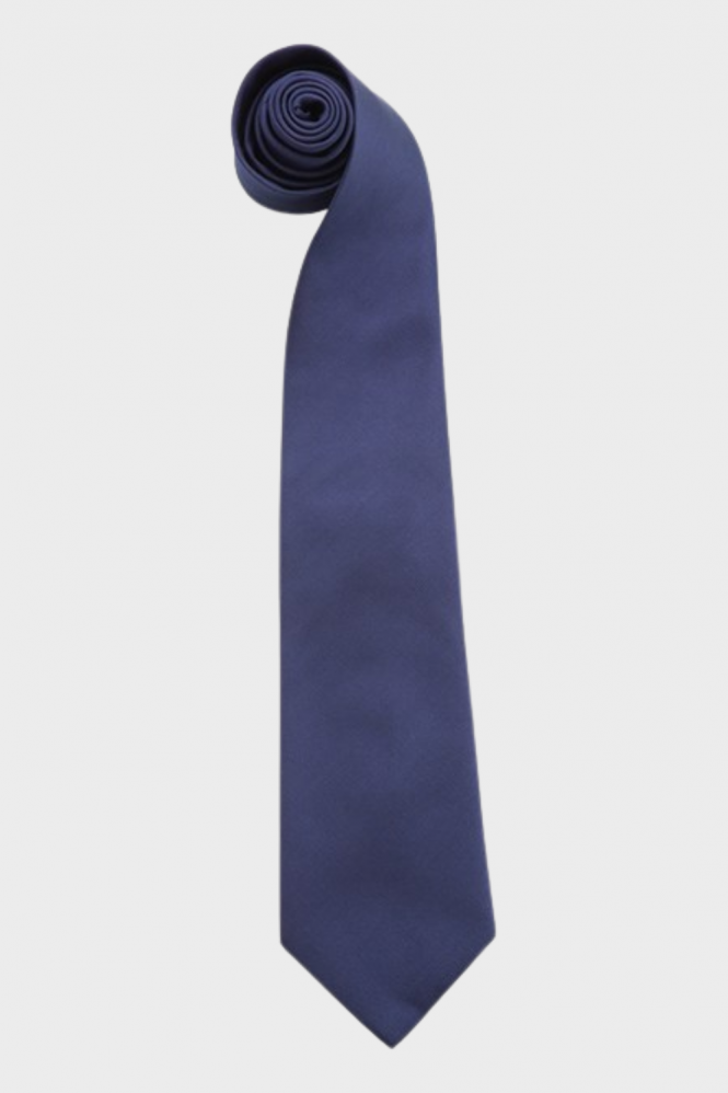 Coloured Tie, Navy