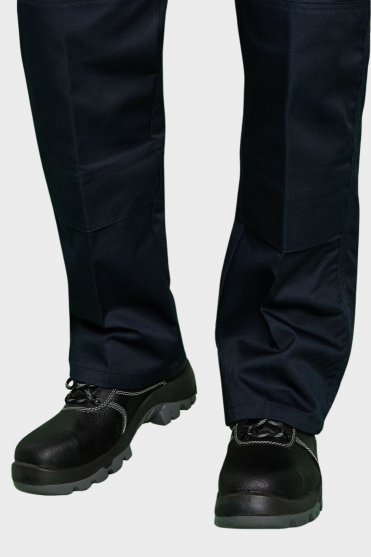 Delta Plus Panoply Black Leather Safety Boots