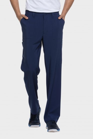Dickies EDS Essentials Men's Natural Rise Drawstring Scrub Trousers, Navy