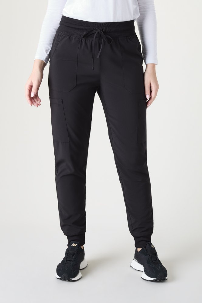 Dickies EDS Essentials Women's Mid Rise Six Pocket Jogger, Black