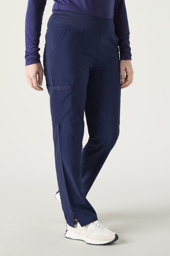 Dickies EDS Essentials Women's Natural Rise Pull-on Cargo Trouser, Navy