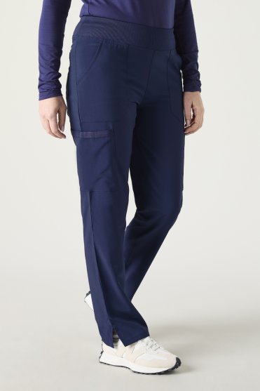 Dickies EDS Essentials Women's Natural Rise Pull-on Cargo Trouser, Navy