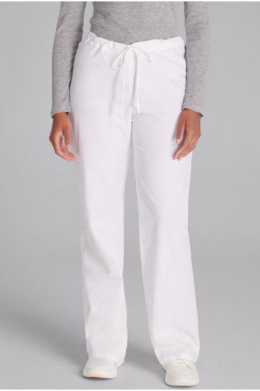 Dickies EDS Signature Natural Rise Drawstring Trouser, White