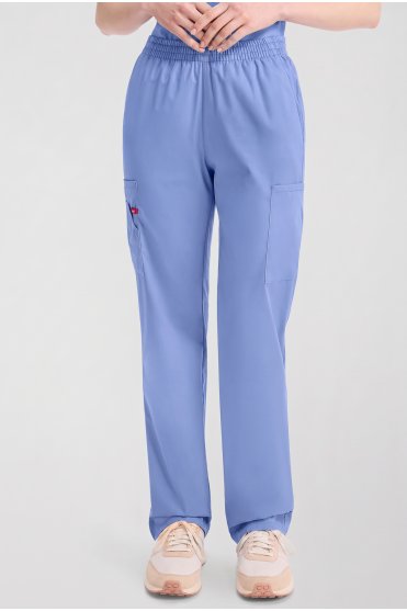 Dickies EDS Signature Women's Natural Rise Pull-on Cargo Trouser, Ciel