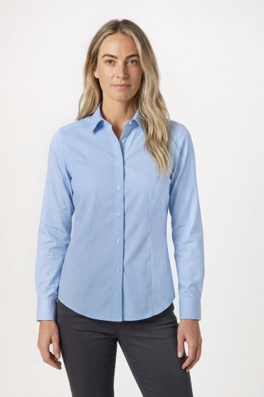Disley Women's Megan Oxford Shirt, Blue