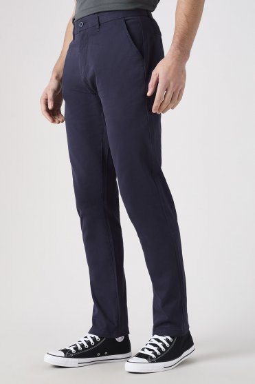 Front Row Men's Stretch Chino, Navy