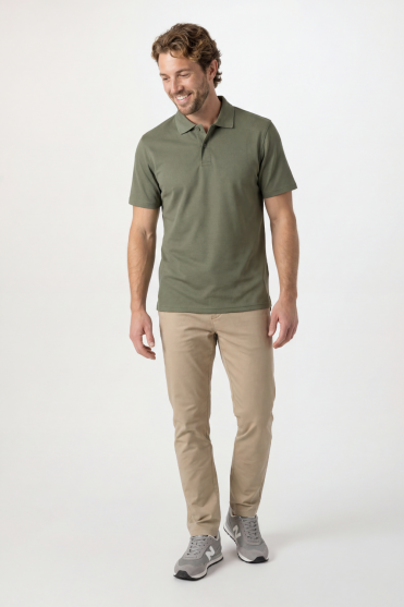 Henbury Men's Coolplus® Polo Shirt Olive