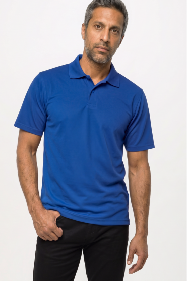 Henbury Men's Coolplus® Polo Shirt Royal Blue