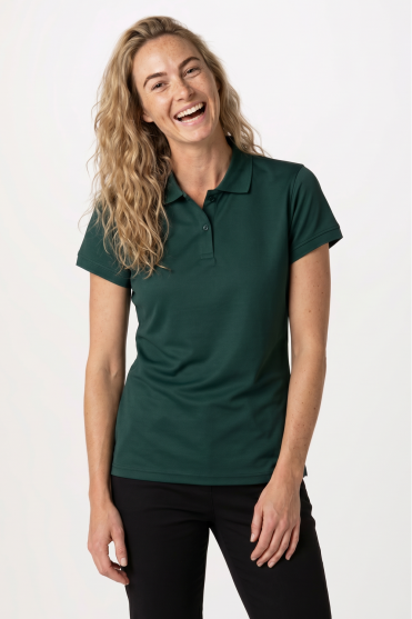 Henbury Women's Coolplus® Polo Shirt Bottle Green