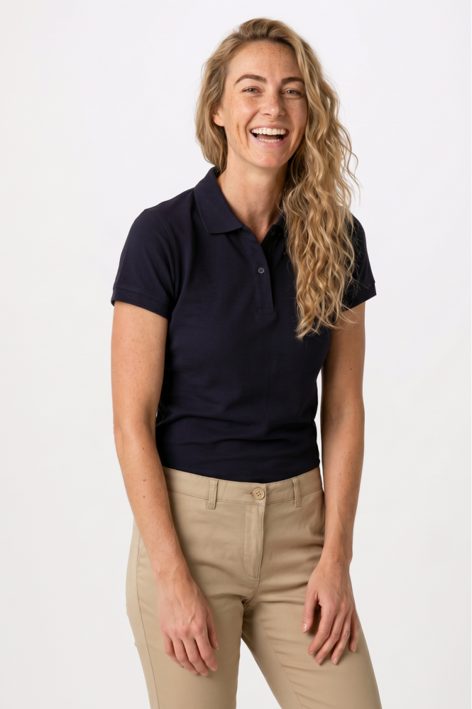 Henbury Women's Coolplus® Polo Shirt Navy