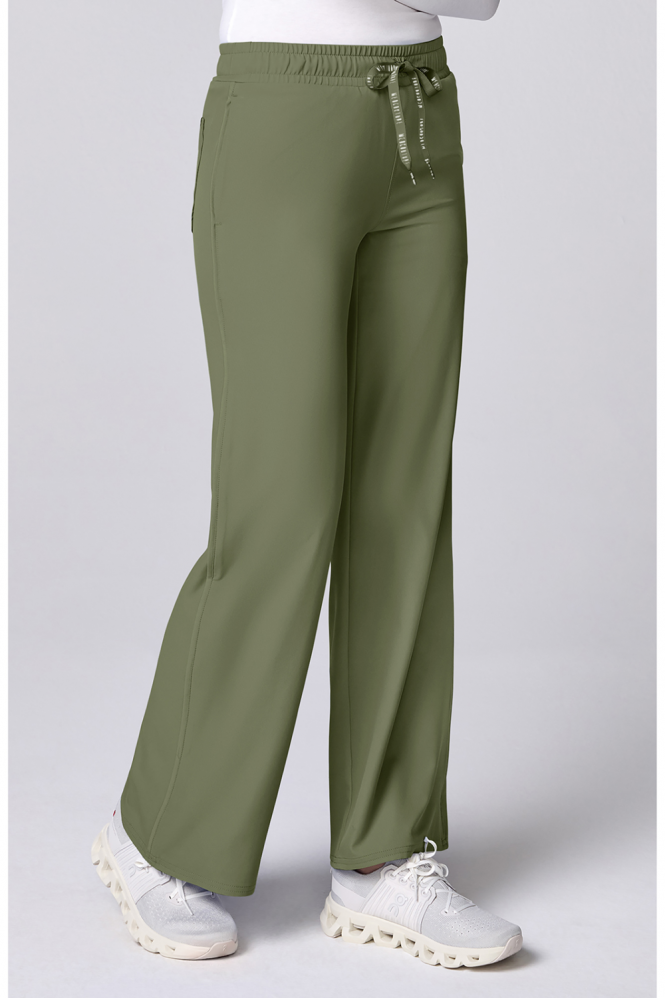 Med Couture Insight Wide Leg Trouser Regular Length, Olive