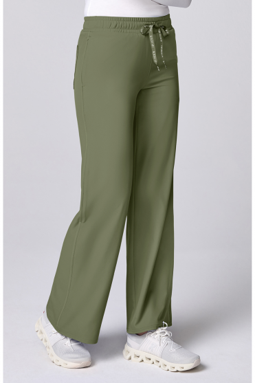 Med Couture Insight Wide Leg Trouser Regular Length, Olive