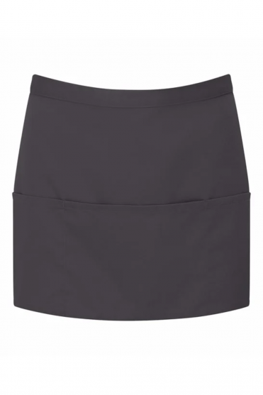 Premier Colours 3 Pocket Apron, Charcoal
