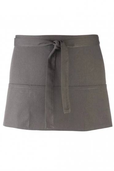 Premier Colours 3 Pocket Apron, Dark Grey