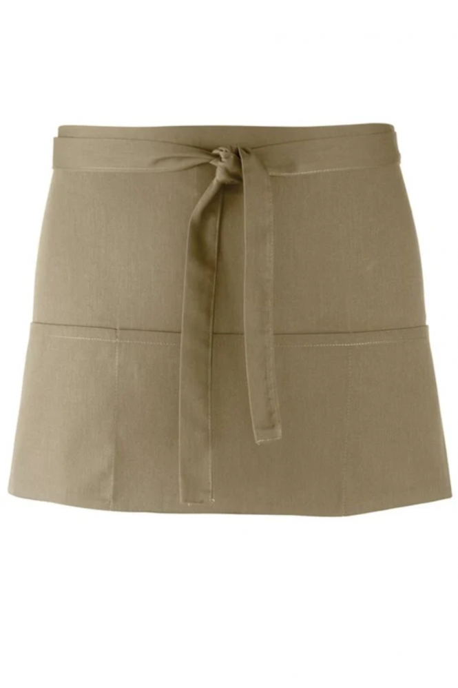 Premier Colours 3 Pocket Apron, Olive