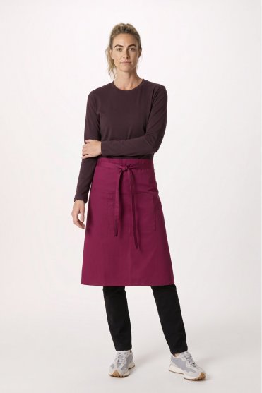 Premier Colours Bar Apron, Burgundy