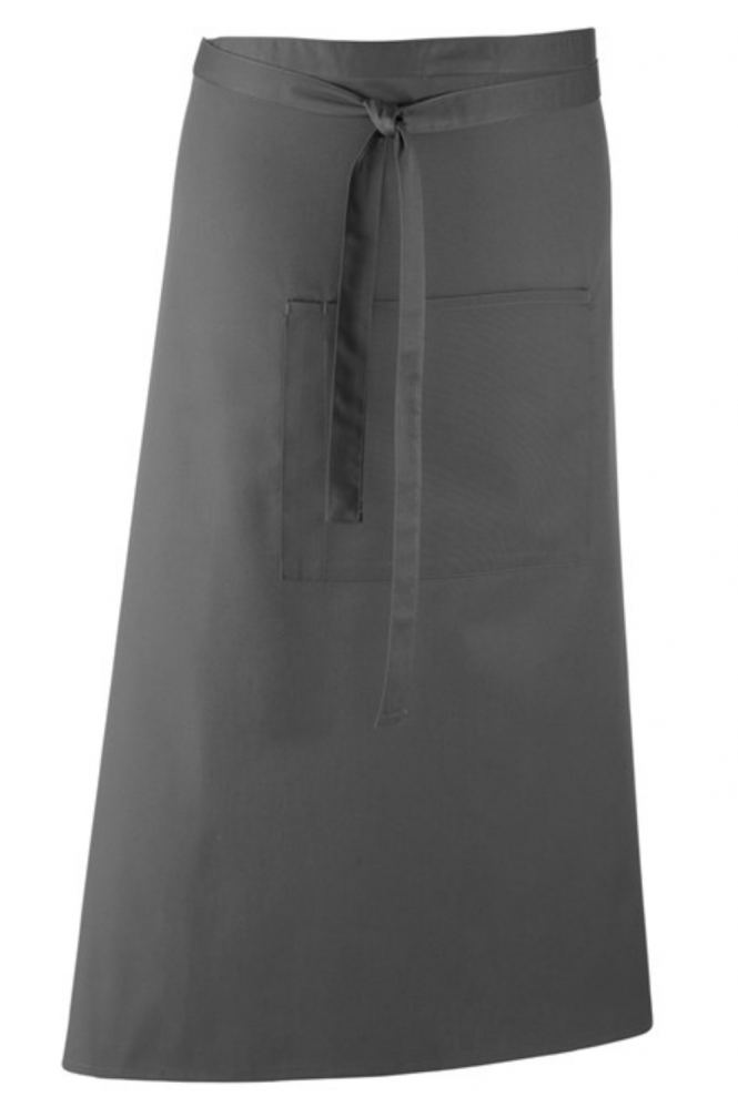 Premier Colours Bar Apron, Dark Grey