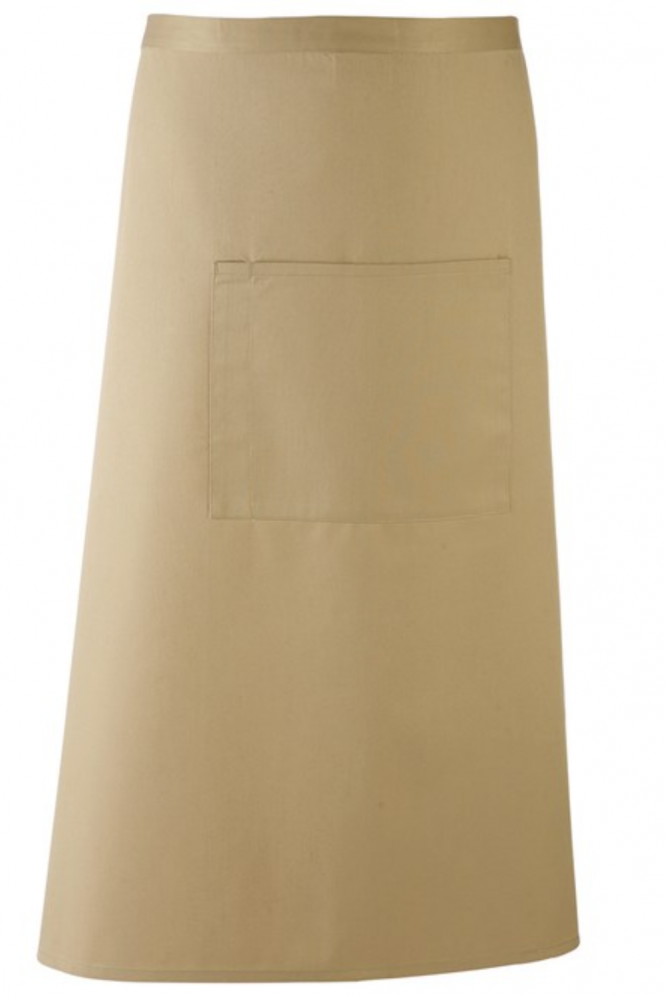 Premier Colours Bar Apron, Khaki