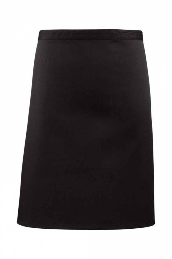 Premier Colours Mid Length Apron, Black