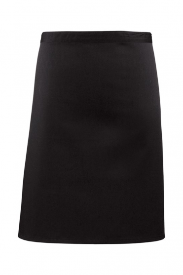 Premier Colours Mid Length Apron, Black