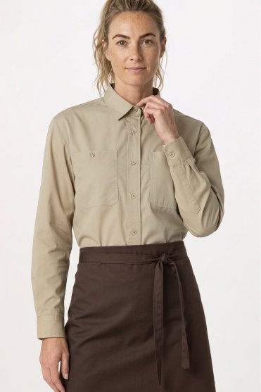 Premier Colours Mid Length Apron, Brown
