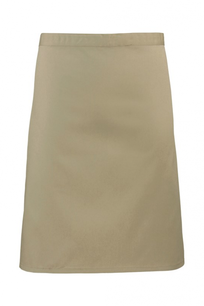Premier Colours Mid Length Apron, Khaki