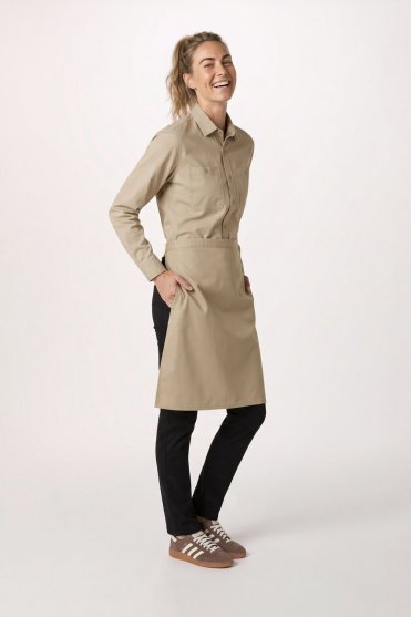 Premier Colours Mid Length Apron, Khaki