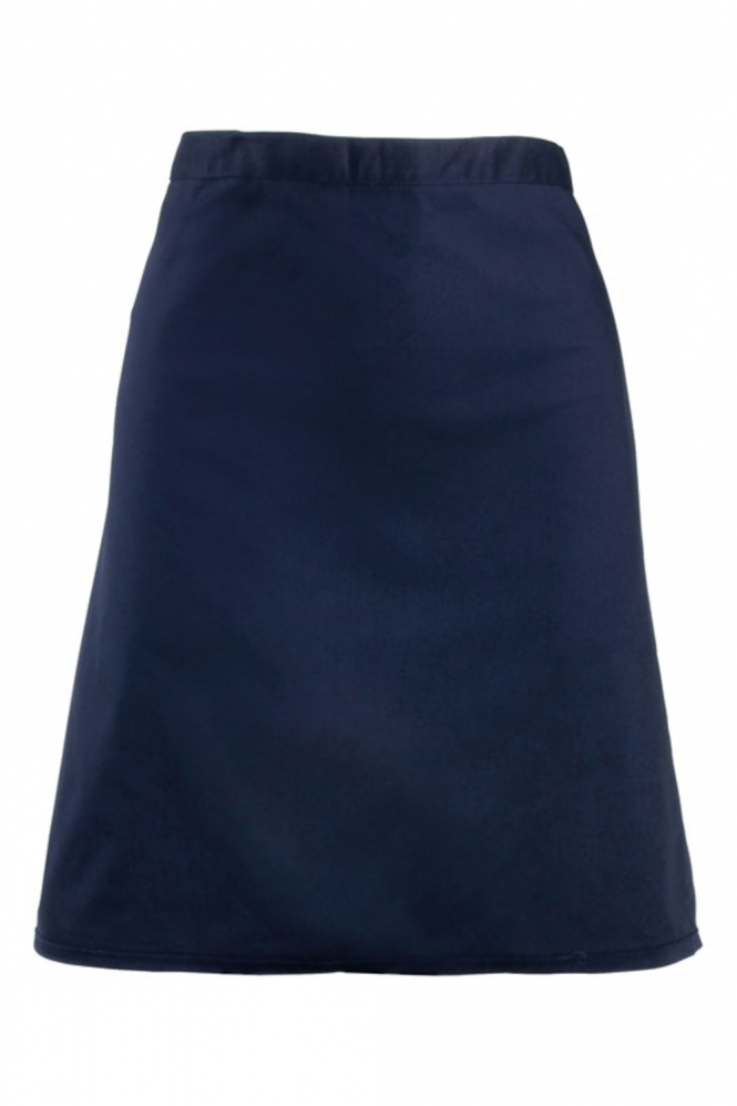 Premier Colours Mid Length Apron, Navy