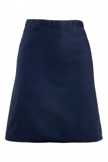Premier Colours Mid Length Apron, Navy
