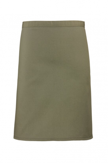 Premier Colours Mid Length Apron, Olive