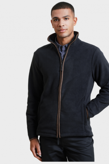 Premier Men's Artisan Fleece Jacket, Black