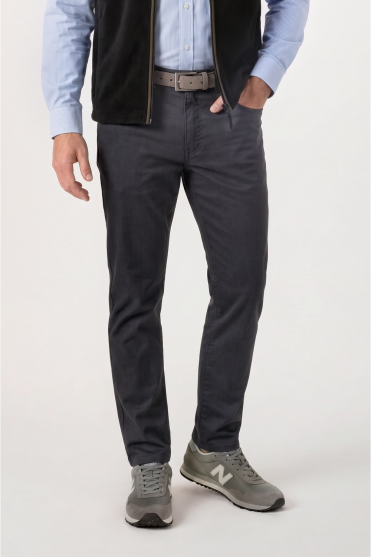 Premier Men's Performance Chino Jeans, Grey