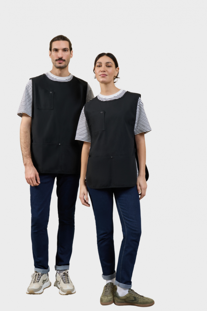 Premier Unisex Utility 2.0 Vest Apron, Black